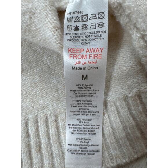 PrettyLittleThing Tall Oatmeal Melange Soft Knit Maxi Skirt - Oatmeal, Size‎ 8 - Picture 7 of 9